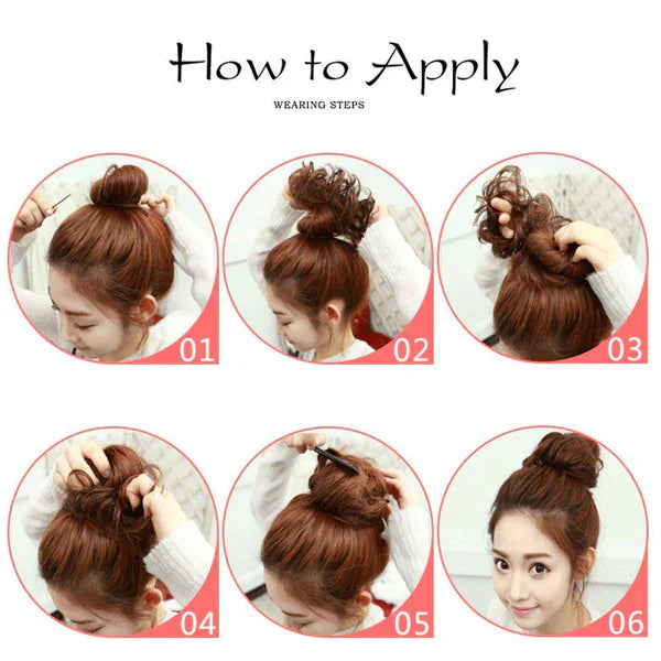 Buy 1 Get 1 Free - Messy Hair Bun (Juda) Pack of 2