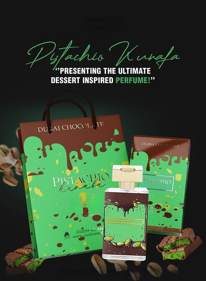 Dubai Chocolate Perfume Pistachio Kunafa Fragrance Edp