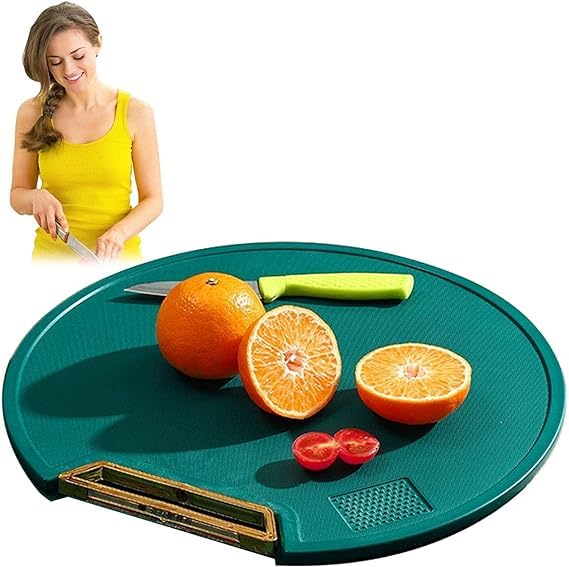 Antibacterial Standable Double-sided Chopping Board