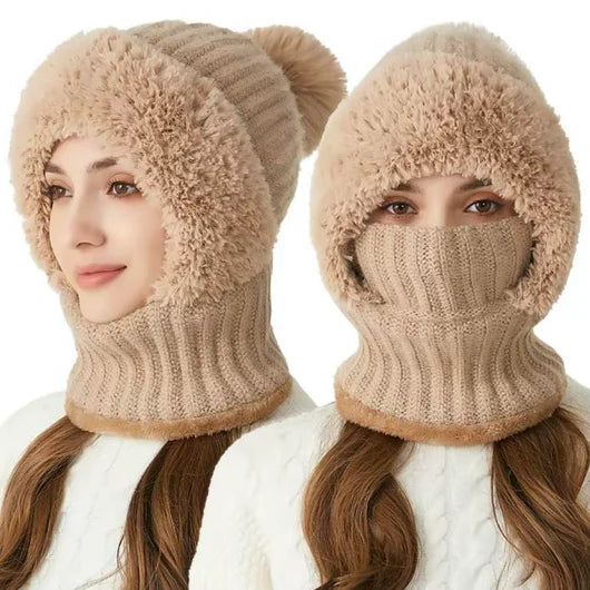 CozyBear™ 3-in-1 Winter Hood & Face Warmer