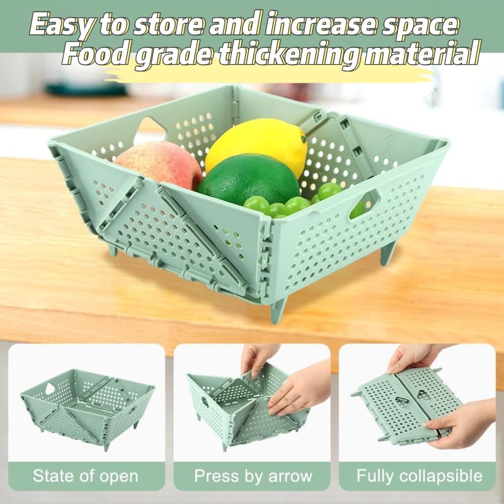 Multifunctional Storage Basket space-saving Organizer (PACK OF 2)