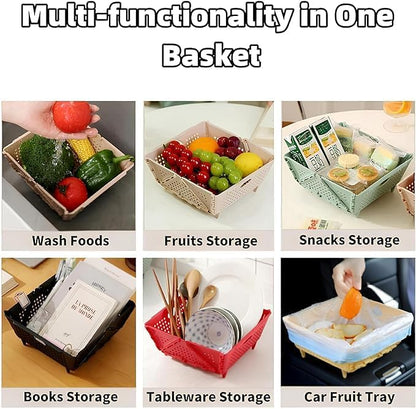 Multifunctional Storage Basket space-saving Organizer (PACK OF 2)