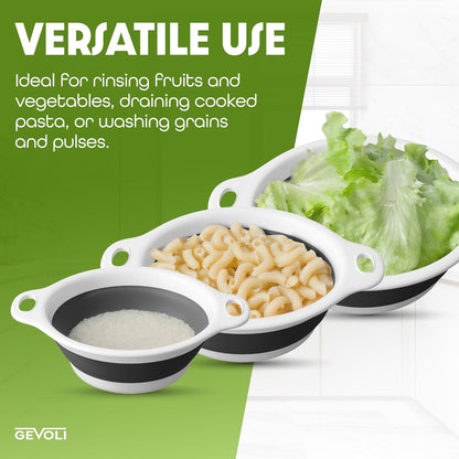 Collapsible Colanders Set