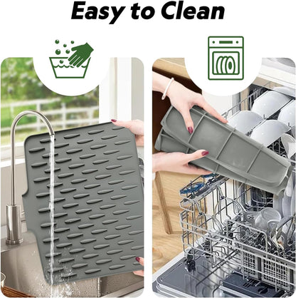 No-Spill Lightweight & Washable Quick-Drying Mats