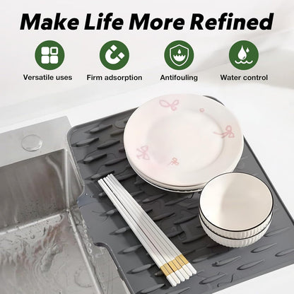 No-Spill Lightweight & Washable Quick-Drying Mats