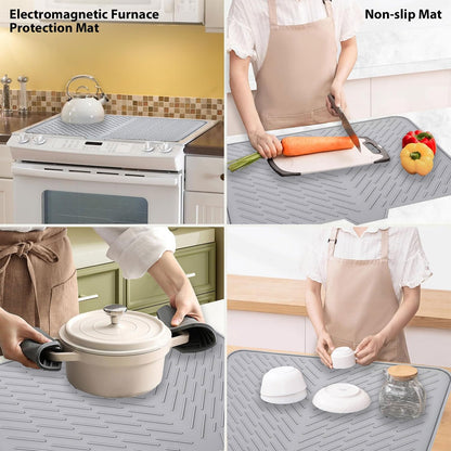 No-Spill Lightweight & Washable Quick-Drying Mats