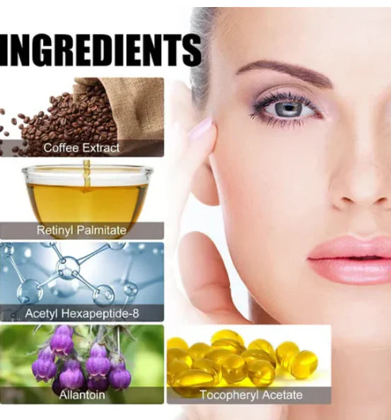 New Retinol Caffeine Anti-Wrinkle Stay Up All Night Eye Cream