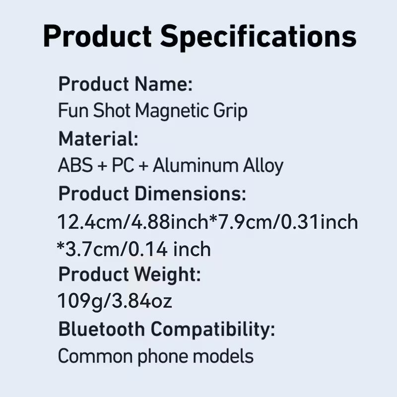 Master Grip Multi-Function Mobile Phone Grip Set