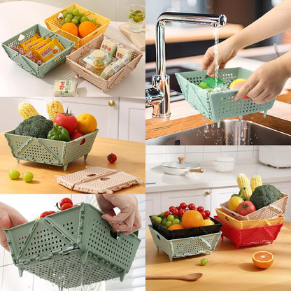 Multifunctional Storage Basket space-saving Organizer (PACK OF 2)