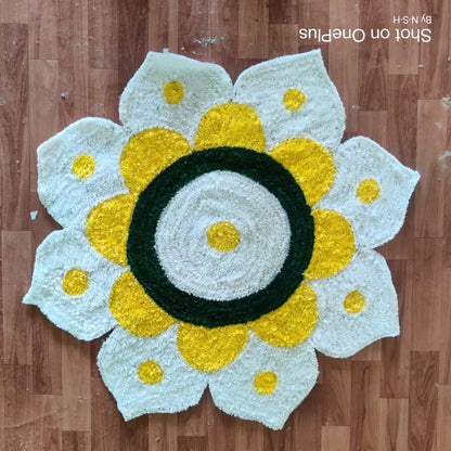 Mat for Diwali, Non-Slip Deepawali & Home Decor Item Mandir, Pooja, Dhanteras, Festival Decoration Items for Entrance & Floor