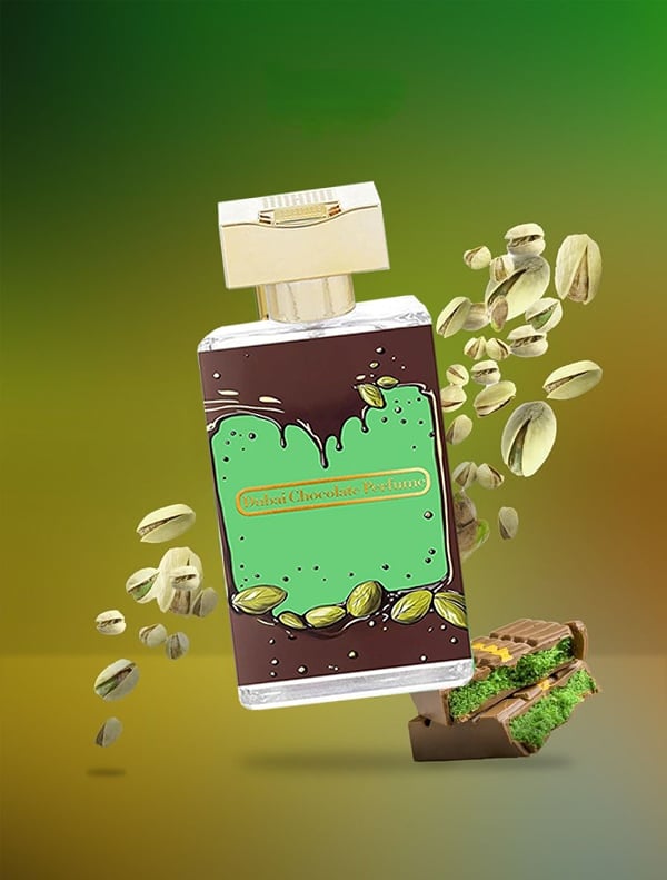 Dubai Chocolate Perfume Pistachio Kunafa Fragrance Edp