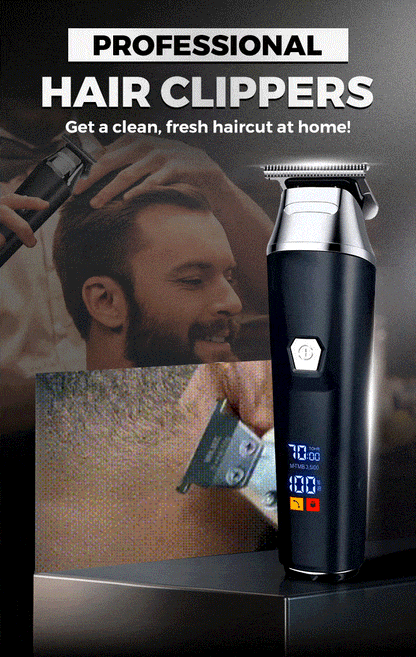 Powerful Long-Lasting Rechargeable Hair Clipper