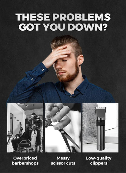 Powerful Long-Lasting Rechargeable Hair Clipper