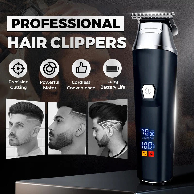 Powerful Long-Lasting Rechargeable Hair Clipper