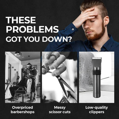 Powerful Long-Lasting Rechargeable Hair Clipper