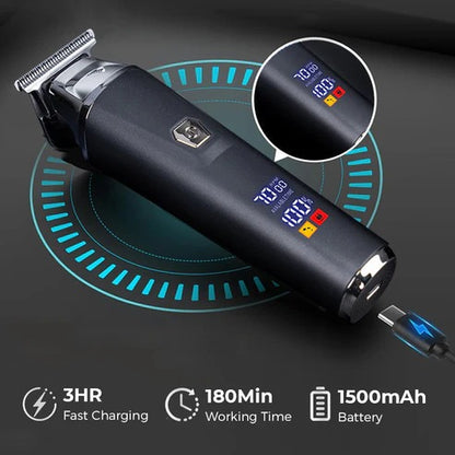 Powerful Long-Lasting Rechargeable Hair Clipper