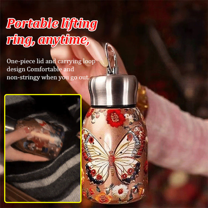 Stylish & Portable Insulated Water Bottle🎒 Keep Drinks Hot or Cold, Enjoy Fresh Drinks Anytime, Anywhere!