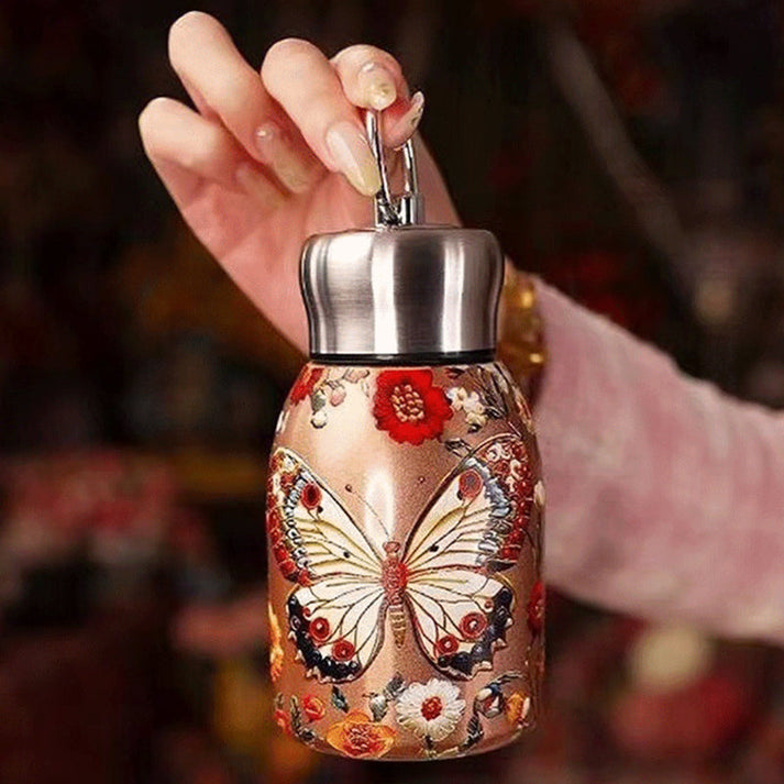 Stylish & Portable Insulated Water Bottle🎒 Keep Drinks Hot or Cold, Enjoy Fresh Drinks Anytime, Anywhere!