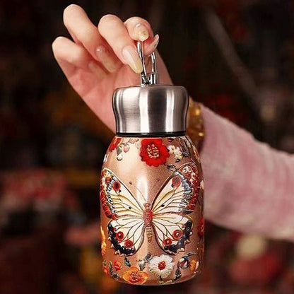 Stylish & Portable Insulated Water Bottle🎒 Keep Drinks Hot or Cold, Enjoy Fresh Drinks Anytime, Anywhere!