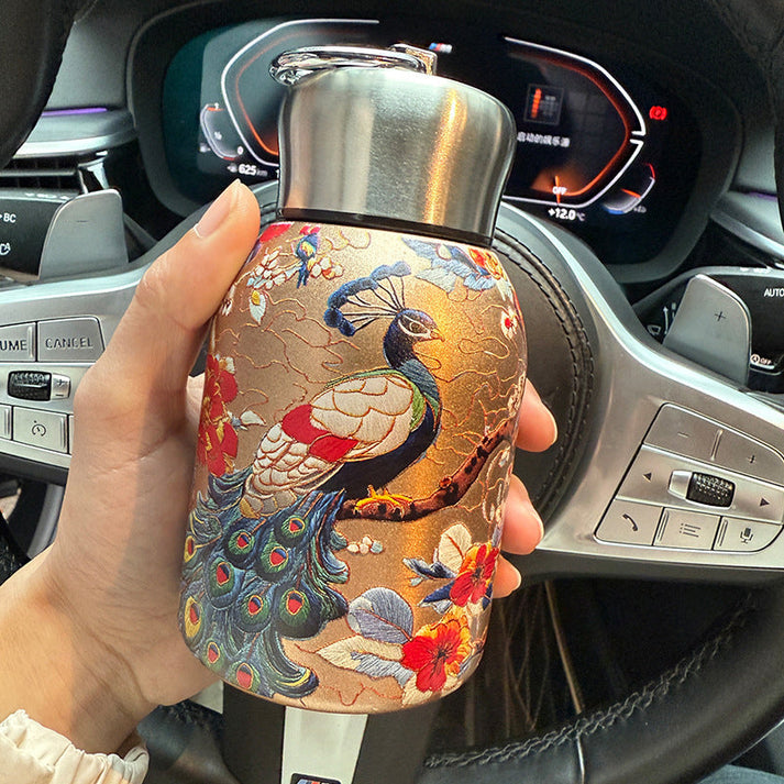 Stylish & Portable Insulated Water Bottle🎒 Keep Drinks Hot or Cold, Enjoy Fresh Drinks Anytime, Anywhere!