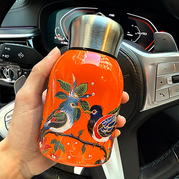 Stylish & Portable Insulated Water Bottle🎒 Keep Drinks Hot or Cold, Enjoy Fresh Drinks Anytime, Anywhere!