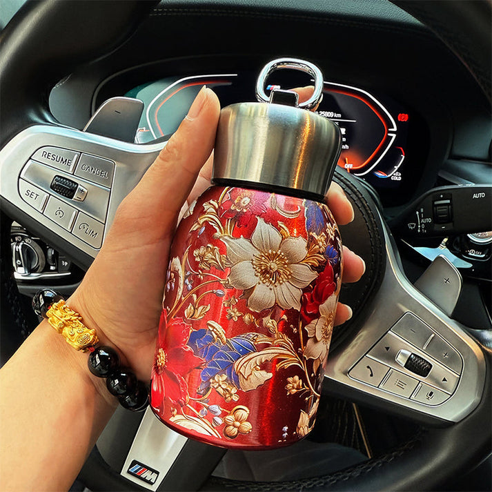 Stylish & Portable Insulated Water Bottle🎒 Keep Drinks Hot or Cold, Enjoy Fresh Drinks Anytime, Anywhere!