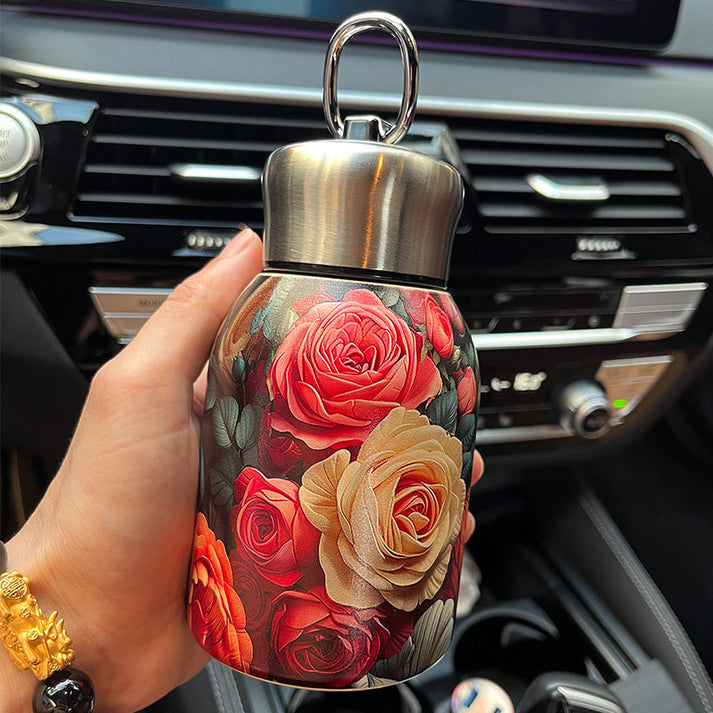 Stylish & Portable Insulated Water Bottle🎒 Keep Drinks Hot or Cold, Enjoy Fresh Drinks Anytime, Anywhere!