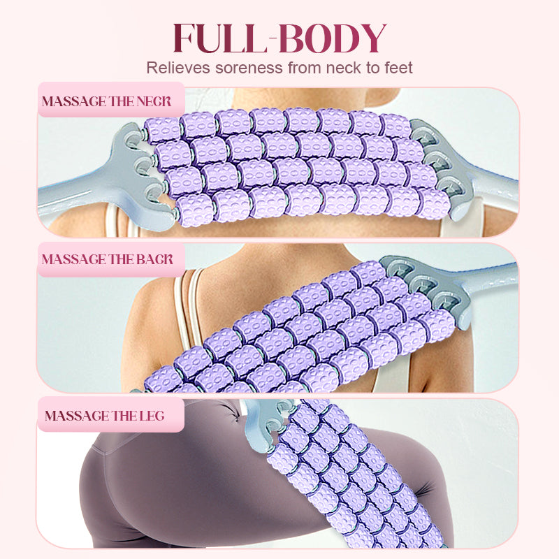 ⏳Time-limited 45% OFF⏰Flexible 4-Row Massage Stick Roller Stick