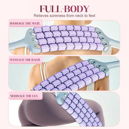 ⏳Time-limited 45% OFF⏰Flexible 4-Row Massage Stick Roller Stick