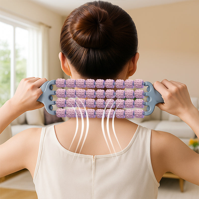 ⏳Time-limited 45% OFF⏰Flexible 4-Row Massage Stick Roller Stick